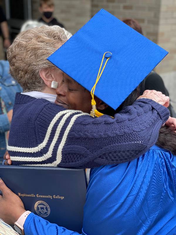 Graduation Hug